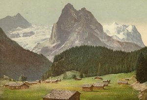 Berner Oberland: Rosenlaui (カラー写真) 作： Swiss Photographer