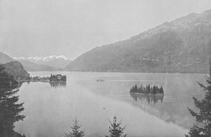アイゼルトヴァルト、ブリエンツ湖（モノクロ写真 作： Swiss Photographer