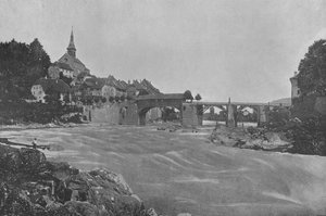 Laufenbourg（モノクロ写真 作： Swiss Photographer