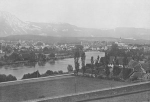 ソロトゥルン、全景（モノクロ写真 作： Swiss Photographer