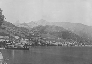 Vernex, Montreux (モノクロ写真) 作： Swiss Photographer