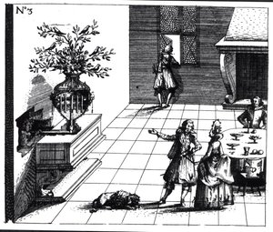 バードソングミュージカルツリー、1670年頃出版 作： Swiss School