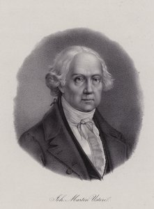 Johann Martin Usteri（スイスの詩人）（彫刻 作： Swiss School
