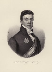 ニクラウス・ルドルフ・フォン・ワッテンウィル（スイスの将軍で、ベルン市の維新の最後の市長）（彫刻 作： Swiss School