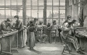 ラショードフォンでの時計工房 作： Swiss School