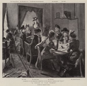 公正な女性の夢 作： Sydney Prior Hall