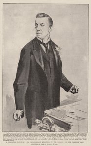 ジェームソンレイドに関する討論で返答するチェンバレン氏 作： Sydney Prior Hall