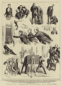 ウェストミンスターでかくれんぼ、アービング・ビショップ氏の読書 作： Sydney Prior Hall