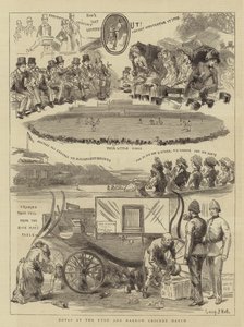 イートンとハロウクリケットの試合でのメモ 作： Sydney Prior Hall