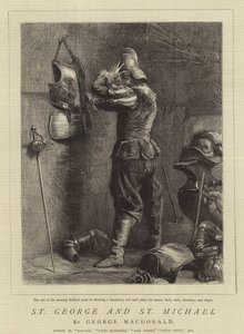 セントジョージとセントマイケル 作： Sydney Prior Hall