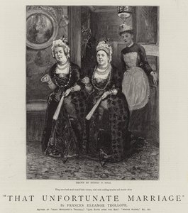 その不幸な結婚 作： Sydney Prior Hall