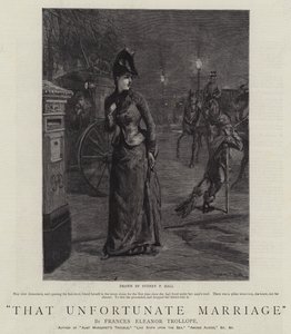 その不幸な結婚 作： Sydney Prior Hall