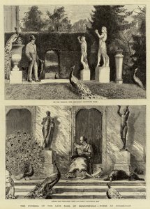 ビーコンズフィールド後期伯爵の葬儀、ヒューエンデンのノート 作： Sydney Prior Hall