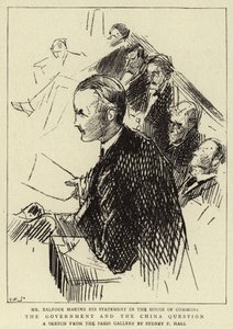 政府と中国の質問 作： Sydney Prior Hall