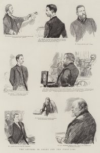 初めての法廷での手紙 作： Sydney Prior Hall