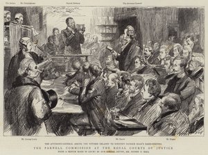 王立裁判所のパーネル委員会 作： Sydney Prior Hall