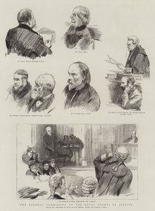 王立裁判所のパーネル委員会 作： Sydney Prior Hall