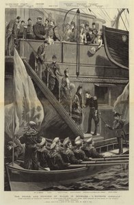 デンマークのウェールズの王子と王女、L&39;Entente Cordiale