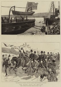 アイルランドへの王室訪問 作： Sydney Prior Hall