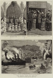 アイルランドへの王室訪問 作： Sydney Prior Hall
