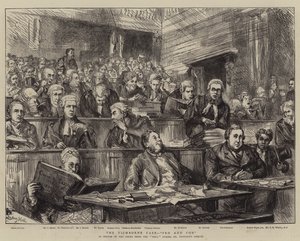 ティクボーン事件、賛否両論 作： Sydney Prior Hall
