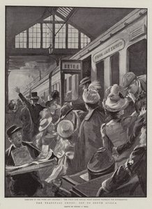 南アフリカに向けたトランスバール危機 作： Sydney Prior Hall