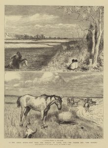 ローン、XVII、プレーリー、ロッキーの侯爵とともに偉大な北西へ 作： Sydney Prior Hall
