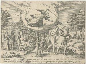 楽園からの追放 作： Symon Novelanus (attributed to)