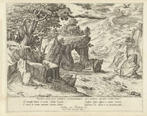 難破船 寓意的な風景（シリーズタイトル） 作： Symon Novelanus (attributed to)
