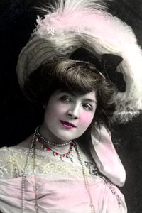 コーラ・ブラウン・ポッター 1857-1936年、アメリカの女優、20世紀初頭。