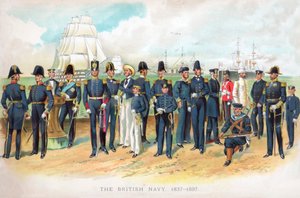 The British Navy, 1837-1897」20世紀初頭の作品。