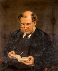ニューカッスルの検死官、JTホイルの肖像 作： T.W. Bannister
