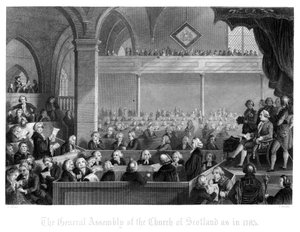 1783年のスコットランド教会の総会。