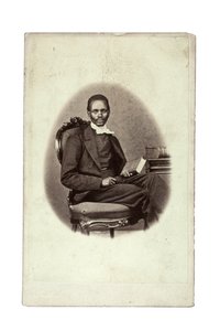 Tiyo Soga、南アフリカ、1860年代後半（アルブメンプリント） 作： T. C. Henderson
