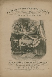 ジョン・ラ・ベルンのコミックソング、クリスタル・パレスの夢 作： T. Hampson Jones