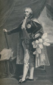 チャールズピエールフランソワオージェロー元帥、カスティリオーネ公爵、1800年、1896年 作： T. Johnson