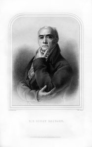 ヘンリーレイバーン卿、スコットランドの肖像画家、1870年。 作： T. W. Knight