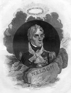 ホレイショネルソン卿、イギリス海軍司令官、1816年。 作： T. Wallis