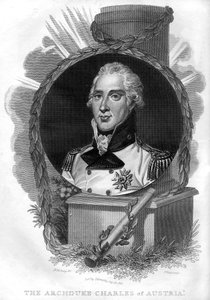 オーストリアの大公チャールズ1771-1847、1816。 作： T. Wallis