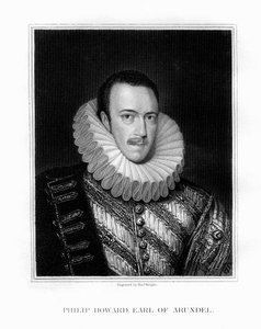 セントフィリップハワード、20代アランデル伯爵、イギリス貴族、1826年。 作： T. Wright