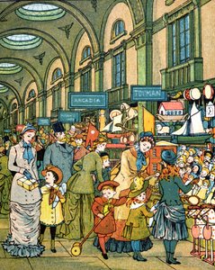 「ロンドンの町」からのローザーアーケード 作： T. and Houghton, E. Crane