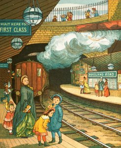 「ロンドンの町」からの地下鉄 作： T. and Houghton, E. Crane
