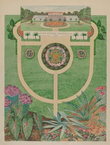 エルギン植物園、c。 1936年。 作： Tabea Hosier
