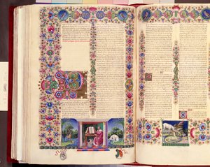 ローマ人への聖パウロの手紙、「Bible de Borso d