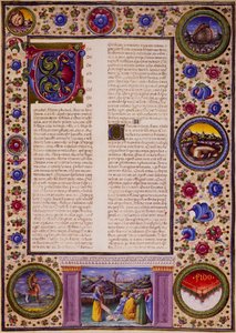Taddeo Crivelli (1425-1479)らが彩色したBorso d
