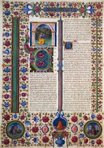 Taddeo Crivelli (1425-1479)らが彩色したBorso d