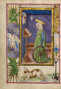 アレクサンドリアの聖カタリナ 作： Taddeo Crivelli