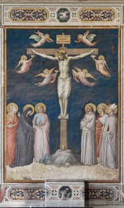 キリストの生涯の場面: 磔刑 作： Taddeo Gaddi