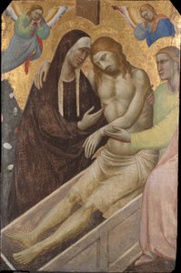 死んだキリストの嘆き 作： Taddeo Gaddi