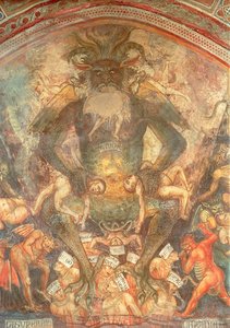 最後の審判、リヴァイアサンの詳細、1394年頃